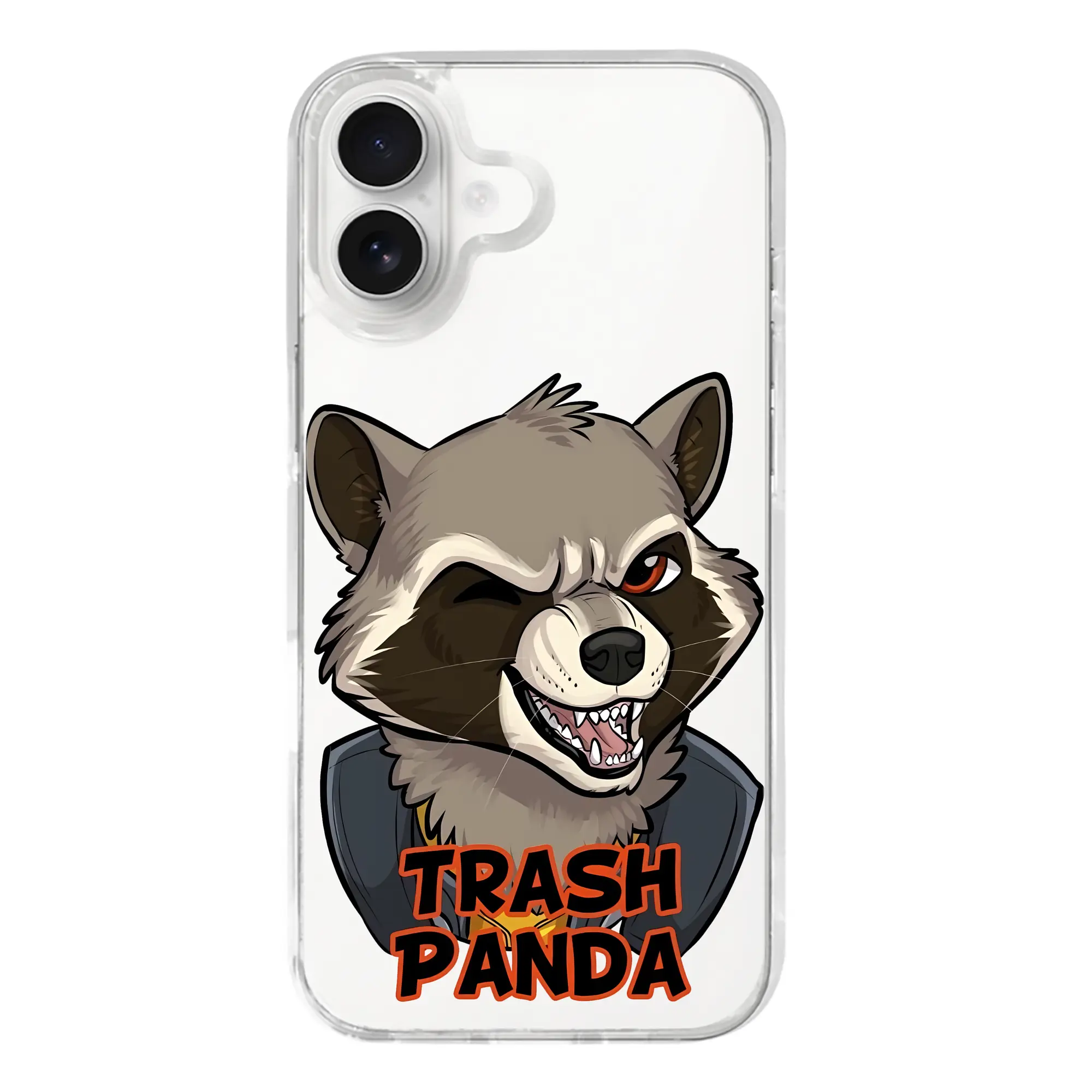 アベンジャーズ (Avenjāzu) グッズ ロケット(Roketto) - iPhone 17シリーズ 透明スマホケース – 薄型・耐衝撃・精密フィット保護カバー